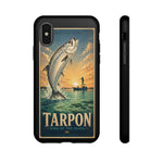 Tarpon Fishing Phone Case Saltwater Angler Tough Cover Gift