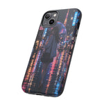 Lofi Anime Rain Street Art Tough Phone Case