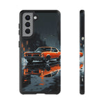 1966 GTO Orange Rainy City Tough Phone Case Cover Gift Art