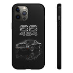 SS 454 Classic Muscle Car El Camino phone case | vintage Chevy reflection