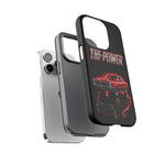 Tri-Power Classic Muscle Car GTO phone case | Retro Automotive Graphic