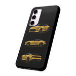 Gold Fairlady Z Classic Sports Car Tough Phone Case - 3 View