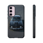 1969 Camaro SS Black Overhead Tough Phone Case Cover Gift Art