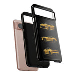 Gold Fairlady Z Classic Sports Car Tough Phone Case - 3 View