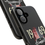 1969 Camaro SS American Flag Tough Phone Case Cover Gift Art