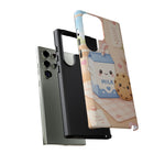 Milk Cookie Phone Case Cute Food Kawaii Tough Cover Gift Art