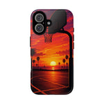 Basketball Court Sunset Phone Case | Tough Phone Case