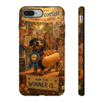 Hot Dog Contest Dachshund phone case | Tough Cases
