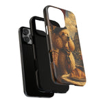 Poodle in Beret Phone Case | Vintage Paris Café Illustration