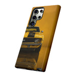 Classic Camaro SS Phone Case, Yellow 69 Muscle Car Cover, Gift for Guys