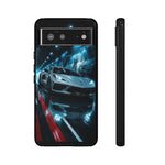 C8 Rain Tunnel Phone Case Racing Tough Case for Corvette Drivers