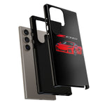 Red C8 Z06 Illustration Phone Case for Vette Owners | Tough Cover