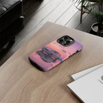 Silver Hakosuka Skyline Mirror Lake Tough Phone Case