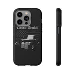 Classic Truckin Flag Chevy 3100 Pickup Tough Phone Case Cover Gift Art
