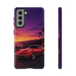 Red C3 Coastal Sunset Phone Case Classic Car Tough Case
