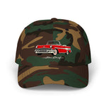 1957 Star Chief Convertible Dad Hat Classic Car Cap Adjustable Strap Red