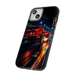 C3 Drag Strip Launch Night Phone Case Muscle Car Tough Case