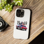 1969 Camaro Z28 American Flag Muscle Tough Phone Case Cover