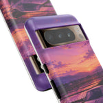 Sunset Skyline R34 Car Phone Case | Tough Phone Case