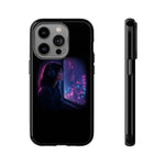 Girl at Window Night Cityphone Case | Tough Case