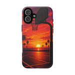 Basketball Court Sunset Phone Case | Tough Phone Case