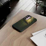Northern Pike Fishing Phone Case, Weed Bed Silhouette Cover, Gift