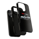 Silver C6 Z06 Phone Case for Chevy Fans, Tough Cover