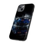 Camaro ZL1 Phone Case, Blue Track Smoke Studio Cover