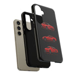 Red 370Z Sports Coupe Tough Phone Case for JDM Enthusiasts