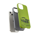 Green Cuda Muscle Car phone case for Gear Heads