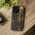 Dapper Cat Detective phone case | Tough Cases