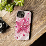 Pink Glitter Star Tough Case | Sparkle Phone Case