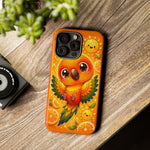 Sun Conure Kawaii Citrus Art Tough Phone Case