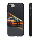 Challenger Widebody Orange Muscle Art Tough Phone Case