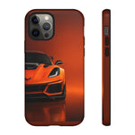 Orange C7 ZR1 Studio Front Tough Phone Case
