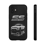 White SS Camaro reflection phone case | Car muscle car phone case