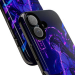 Neon Shrine Maiden phone case | Tough Case, anime vaporwave