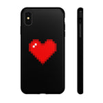 Pixel Heart 8-Bit Retro Art Tough Phone Case