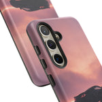 C8 Corvette Silhouette Pastel Horizon Case