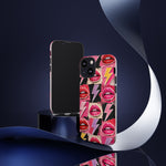 Pop Art Lips and Lightning Bolt Phone Case
