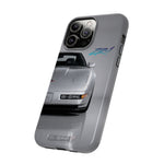 Silver C4 ZR1 Front View phone case | tough case for Vette Drivers