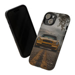 Camaro Z28 Phone Case, Gold 77 Foggy Country Road Cover