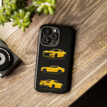 Yellow Camaro SS Muscle Car Phone Case Tough Multi View Print