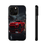 Charger Hellcat Widebody Red Rain Art Phone Case