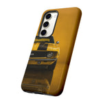 Classic Camaro SS Phone Case, Yellow 69 Muscle Car Cover, Gift for Guys