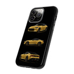 Gold Fairlady Z Classic Sports Car Tough Phone Case - 3 View