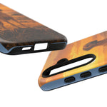 Rhodesian Ridgeback African Savanna Art Tough Phone Case