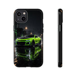 Camaro ZL1 Neon Green Muscle Car phone case | Tough Cover
