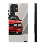 Fox Body Mustang Four-Eye Red Tough Phone Case