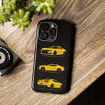 Yellow Camaro SS Muscle Car Phone Case Tough Multi View Print